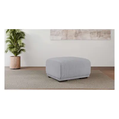 GOODproduct Polsterhocker "BORNHOLM, kleiner Hocker passend zur Serie, Masse B/T/H: 61/72/46 cm" mit Wellenfederung, in hochwert