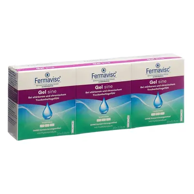 Fermavisc Gel sine Gtt Opht 60 Monodos 0.35 ml