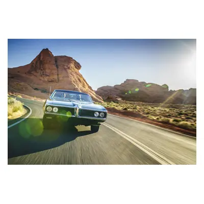 queence Acrylglasbild "Auto" Amerika  Auto  Bilder von Amerika  Bilder von Liebespaaren  Himmel  Himmelsbilder Fine Art-Print in