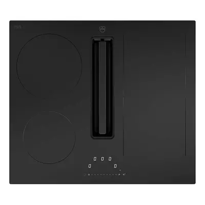 V-ZUG CombiCookTop V2000 I604 Induktionskochfeld m. Dunstabzug Schwarz