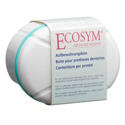 Ecosym Aufbewahrungsbox für die Zahnprothese