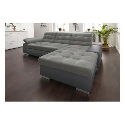 sit&more Ecksofa "Ontario L-Form" XXL, wahlweise mit Bettfunktion