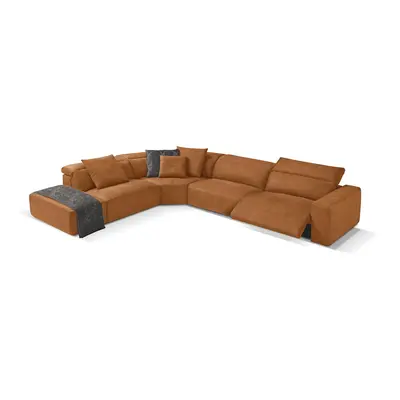 Egoitaliano Ecksofa "Beverly, extravangantes Designsofa mit erstklassigem Sitzkomfort" wahlweise mit elektrischer Relaxfunktion,