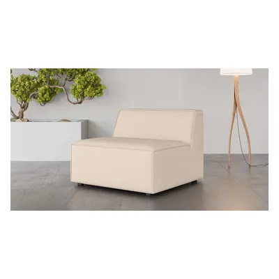 GOODproduct Sessel "Bequemer Sessel Cavan, Masse B/T/H: 90/90/72 cm" ohne Armlehne, mit Wellenunterfederung, auch in Bouclé