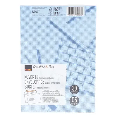 Coop Qualité&Prix Kuvert C5 Fe. li. 30 Stk.