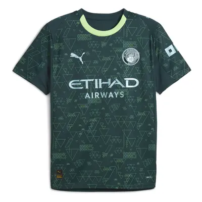 PUMA Manchester City 25/26 Viertes Trikot Herren, Accessoires, Grün, S