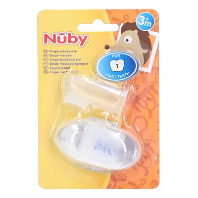 Nuby Finger-Zahnbürste mit Aufbewahrungsbox