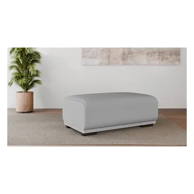 GOODproduct Polsterhocker "BORNHOLM, grosser Hocker passend zur Serie, Masse B/T/H: 122/72/46 cm" mit Wellenfederung, in hochwer