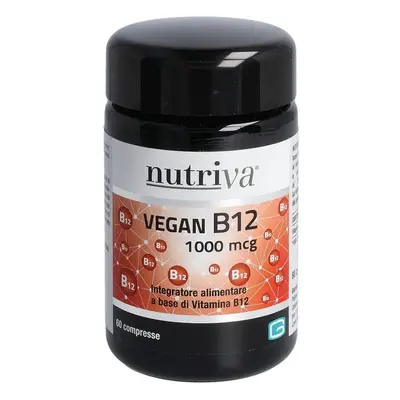 nutriva Vegan B12 Tabl 1000 mcg Glasfl 60 Stk