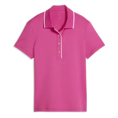 PUMA CLOUDSPUN Bridges Kurzärmeliges Golf-Polo Damen, Kleidung, Rosa, XS