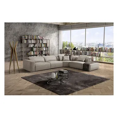 Egoitaliano Ecksofa "Beverly, extravangantes Designsofa mit erstklassigem Sitzkomfort" wahlweise mit elektrischer Relaxfunktion,