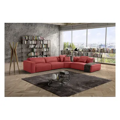 Egoitaliano Ecksofa "Beverly, extravangantes Designsofa mit erstklassigem Sitzkomfort" wahlweise mit elektrischer Relaxfunktion,