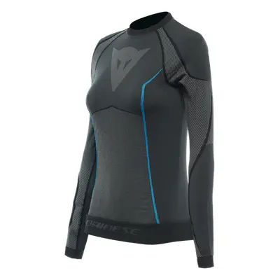 Dainese - Technisches Motorrad-langarmshirt Damen - Jacken & T-shirts - Women - Black/blue - M