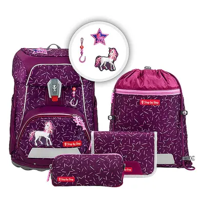 STEP BY STEP Schulranzen Set FIT Pretty Unicorn Nual