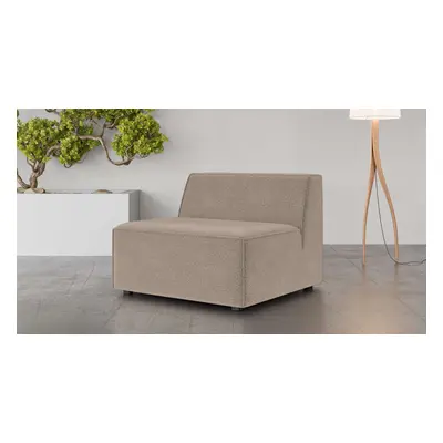 GOODproduct Sessel "Bequemer Sessel Cavan, Masse B/T/H: 90/90/72 cm" ohne Armlehne, mit Wellenunterfederung, auch in Bouclé