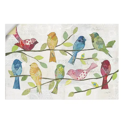 Artland Wandbild "Catching Up VI" Vogelbilder 1 Stk. tlg. als Alubild, Leinwandbild, Poster, Wandaufkleber in verschied. Grössen