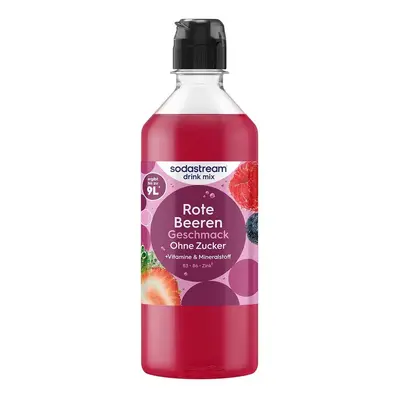 Sodastream Drink Mix Rote Beeren Zero Sugar 440ml Wassersprudler Sirup