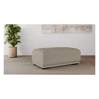 GOODproduct Polsterhocker "BORNHOLM, grosser Hocker passend zur Serie, Masse B/T/H: 122/72/46 cm" mit Wellenfederung, in hochwer