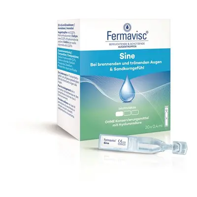 Fermavisc sine Gtt Opht 20 Monodos 0.4 ml