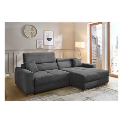Jockenhöfer Gruppe Ecksofa "Slider L-Form, B: 277 cm Couch, 60cm elektrische Sitztiefenverstellung" 140kg Belastbarkeit, USB-Ans