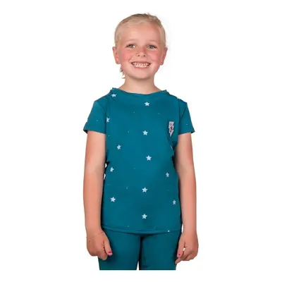 QHP Sportshirt Thunderbolt Junior - Deep Lagoon