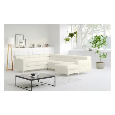 COTTA Wohnlandschaft "Sammy U-Form, B: 304 cm" Kopfteilverstellung, optional Bettfunktion & Bettkasten