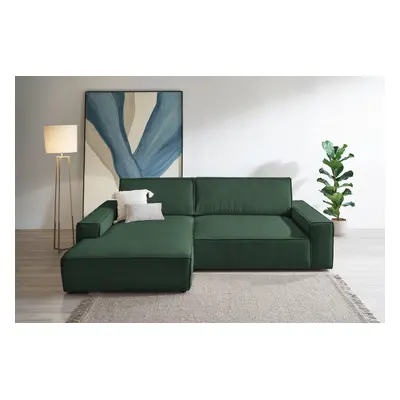 GOODproduct Ecksofa "SHERWOOD XXL Cord 284, Big-Sofa L-Form, tiefe Sitzfläche 95 cm" Recamiere rechts/links, als Schlafsofa stel