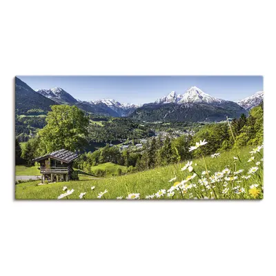 Artland Wandbild "Landschaft in den Bayerischen Alpen" Berge 1 Stk. tlg. als Leinwandbild, Poster in verschied. Grössen