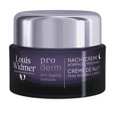 Louis Widmer Proderm Nachtcreme parfumiert 50 ml