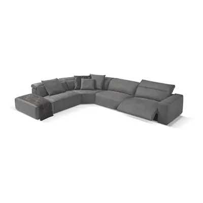 Egoitaliano Ecksofa "Beverly, extravangantes Designsofa mit erstklassigem Sitzkomfort" wahlweise mit elektrischer Relaxfunktion,