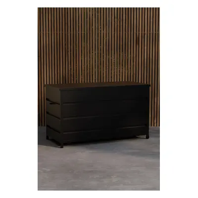 Venture Home Truhe "Nisis, funktionale Aufbewahrungsbox für praktische Aufbewahrung" Kissenbox, mit Stauraum, Aluminiumgestell, 