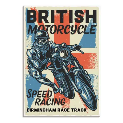 Artland Wandbild "Motorrad Birmingham" 1 Stk. tlg. als Alubild, Leinwandbild, Poster, Wandaufkleber in verschied. Grössen