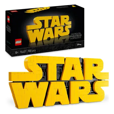 Lego Star Wars Lego® Star Wars™ 75407 Star Wars™ Logo aus Lego Steinen 18+ Jahre