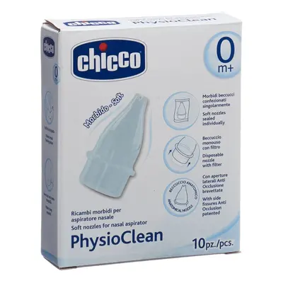 Chicco Recharges Aspirateur Nasal Soft&Easy Physioclean 0m +