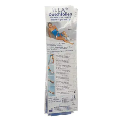 Illa Dusch Schutzfolie 40x25cm Hand Btl 5 Stk