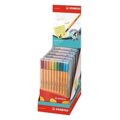STABILO® Fineliner Point 88, in Kunststoffbox, 20 Stück