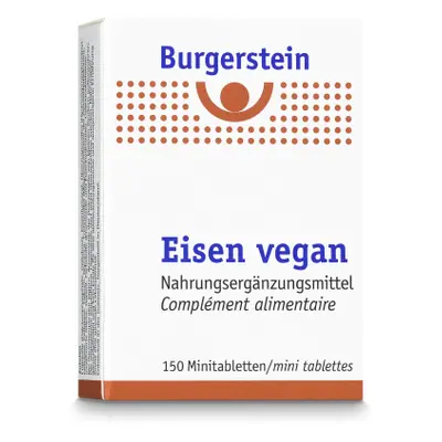 Burgerstein Eisen Tabl vegan Ds 150 Stk