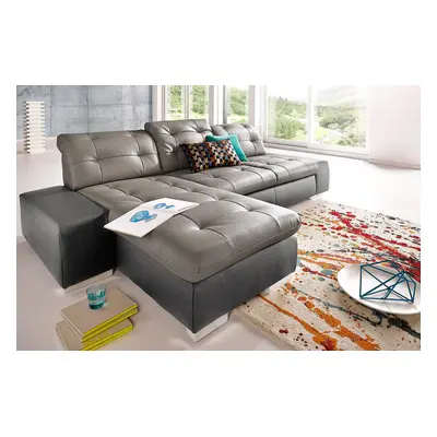 sit&more Ecksofa "Palomino L-Form" wahlweise XL oder XXL und mit Bettfunktion
