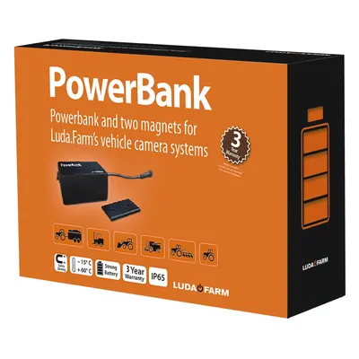 LudaFarm PowerBank 25000 - Schwarz