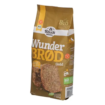 Bauckhof Wunderbrot Gold mit Kurkuma glutenfrei Btl 600 g
