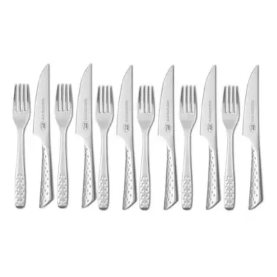 Weber Deluxe Steak-Set 12-teilig Grill Edelstahl Zubehör