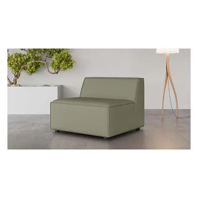 GOODproduct Sessel "Bequemer Sessel Cavan, Masse B/T/H: 90/90/72 cm" ohne Armlehne, mit Wellenunterfederung, auch in Bouclé