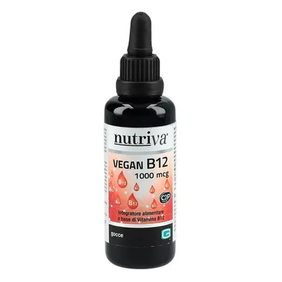 nutriva Vegan B12 Tropfen 1000 mcg Glasfl 30 ml