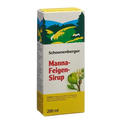 Schoenenberger Manna-Feige Sirup Fl 200 ml