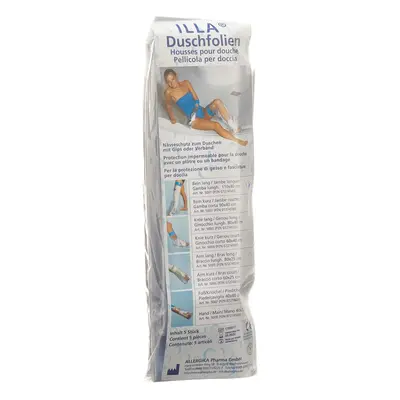 Illa Dusch Schutzfolie 110x40cm Bein Btl 5 Stk