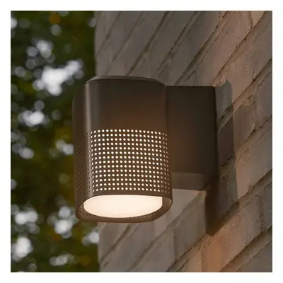 Wandlampe aussen Sidara Aluminium schwarz E27