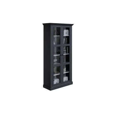 GOODproduct Vitrine "Melissa" aus massiver Kiefer, mit viel Stauraum