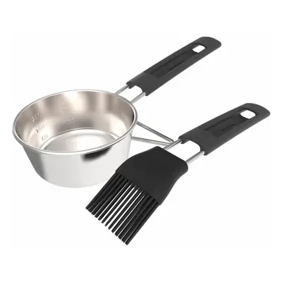 Broil King Marinier-Set – Holzkohle/Briketts/Grill Anzünder – edelstahl
