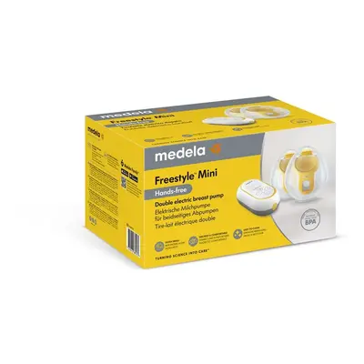 Medela Freestyle elektrische Doppelmilchpumpe Mini Hands-free Box