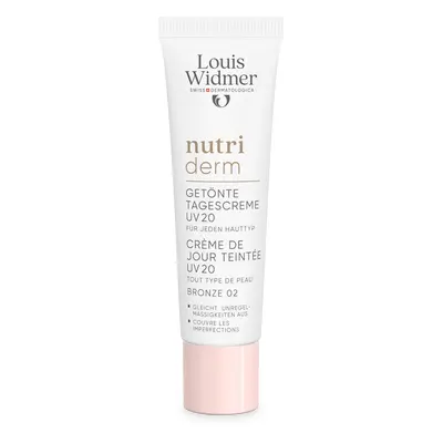Louis Widmer Nutriderm Tagescreme getönt Uv20 bronze 02 parfumiert 30 ml